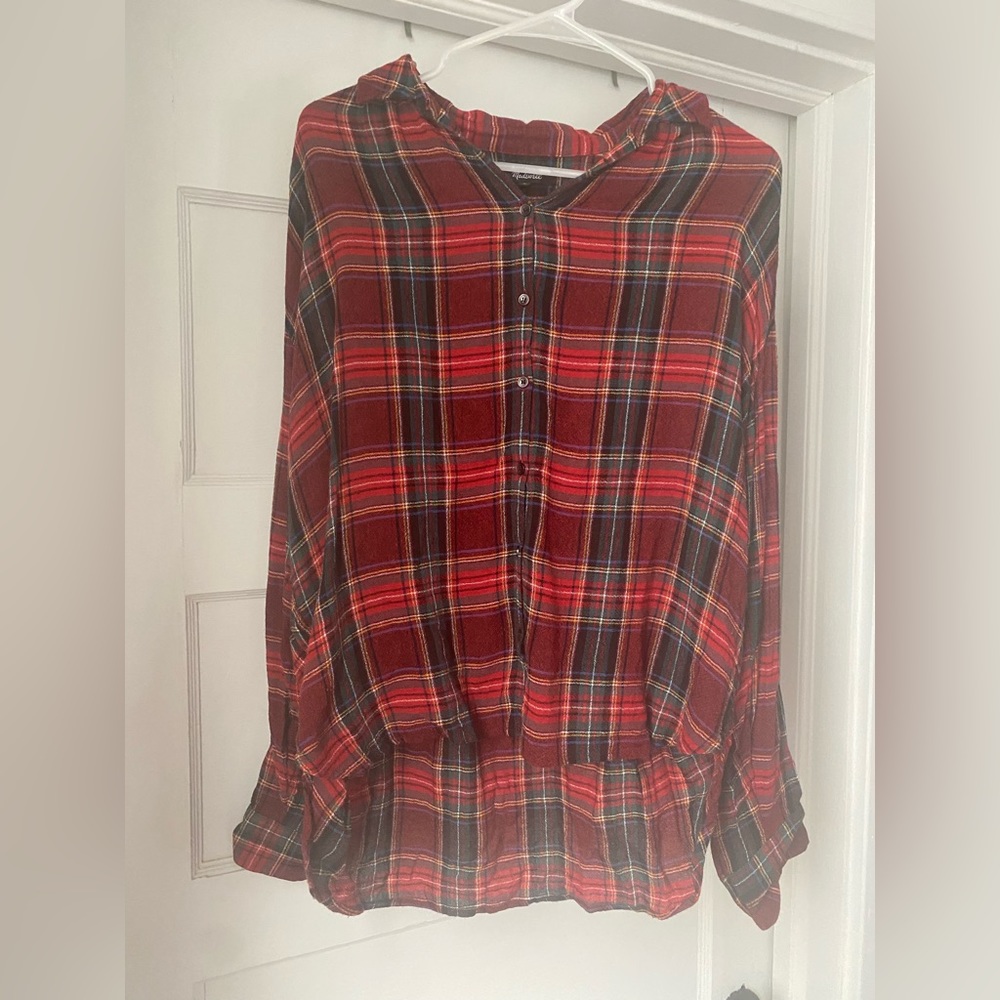 Madewell plaid shirt